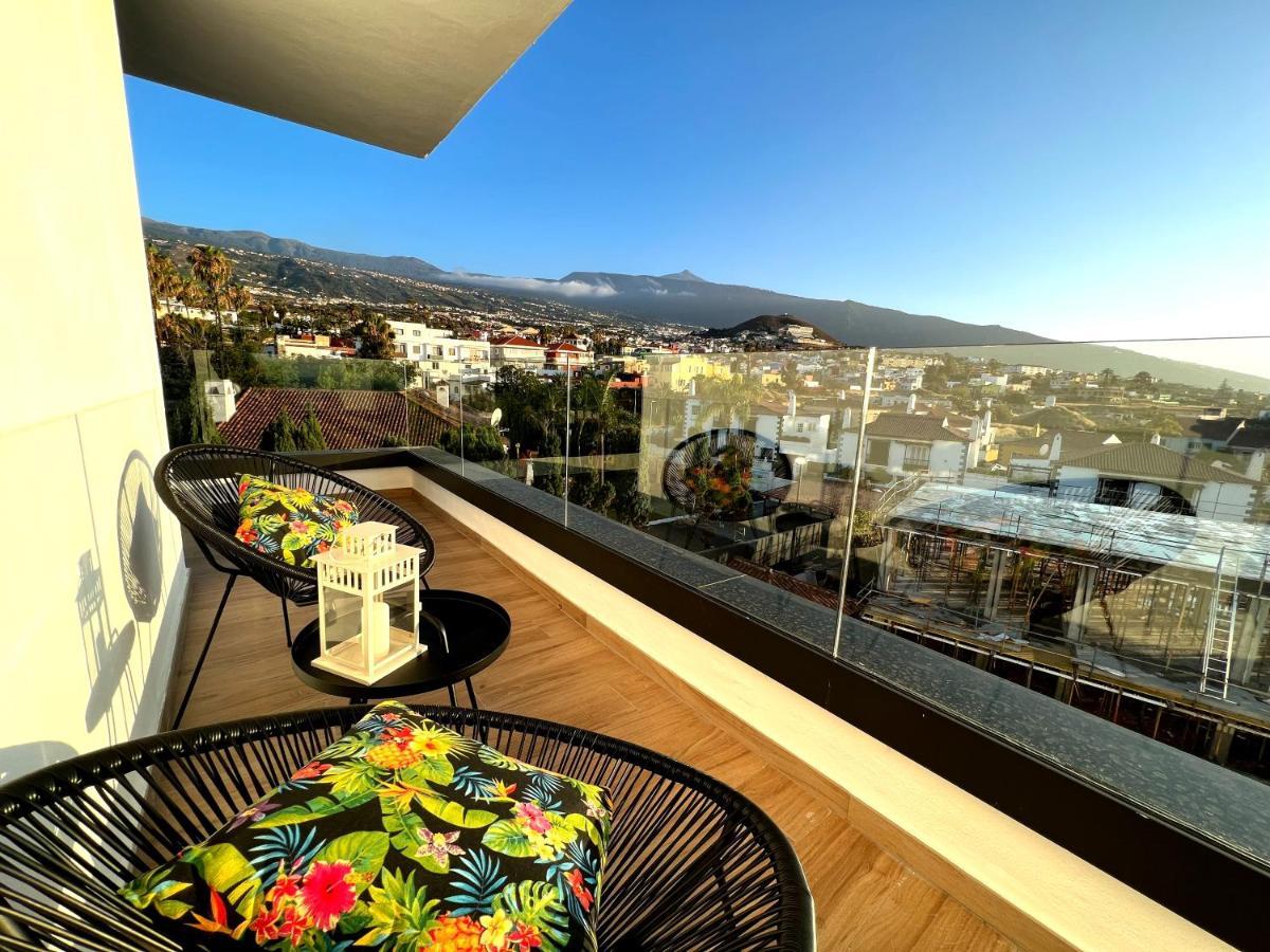 Lujoso Apartamento Completo, Piscina, Terraza Con Vistas Al Teide Puerto de la Cruz  Esterno foto