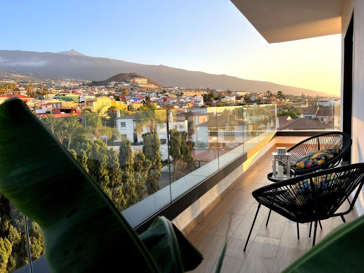 Lujoso Apartamento Completo, Piscina, Terraza Con Vistas Al Teide Puerto de la Cruz  Esterno foto
