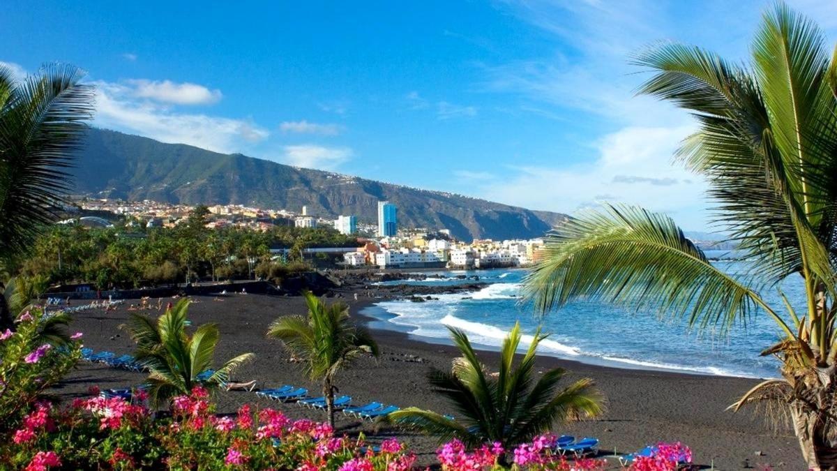 Lujoso Apartamento Completo, Piscina, Terraza Con Vistas Al Teide Puerto de la Cruz  Esterno foto