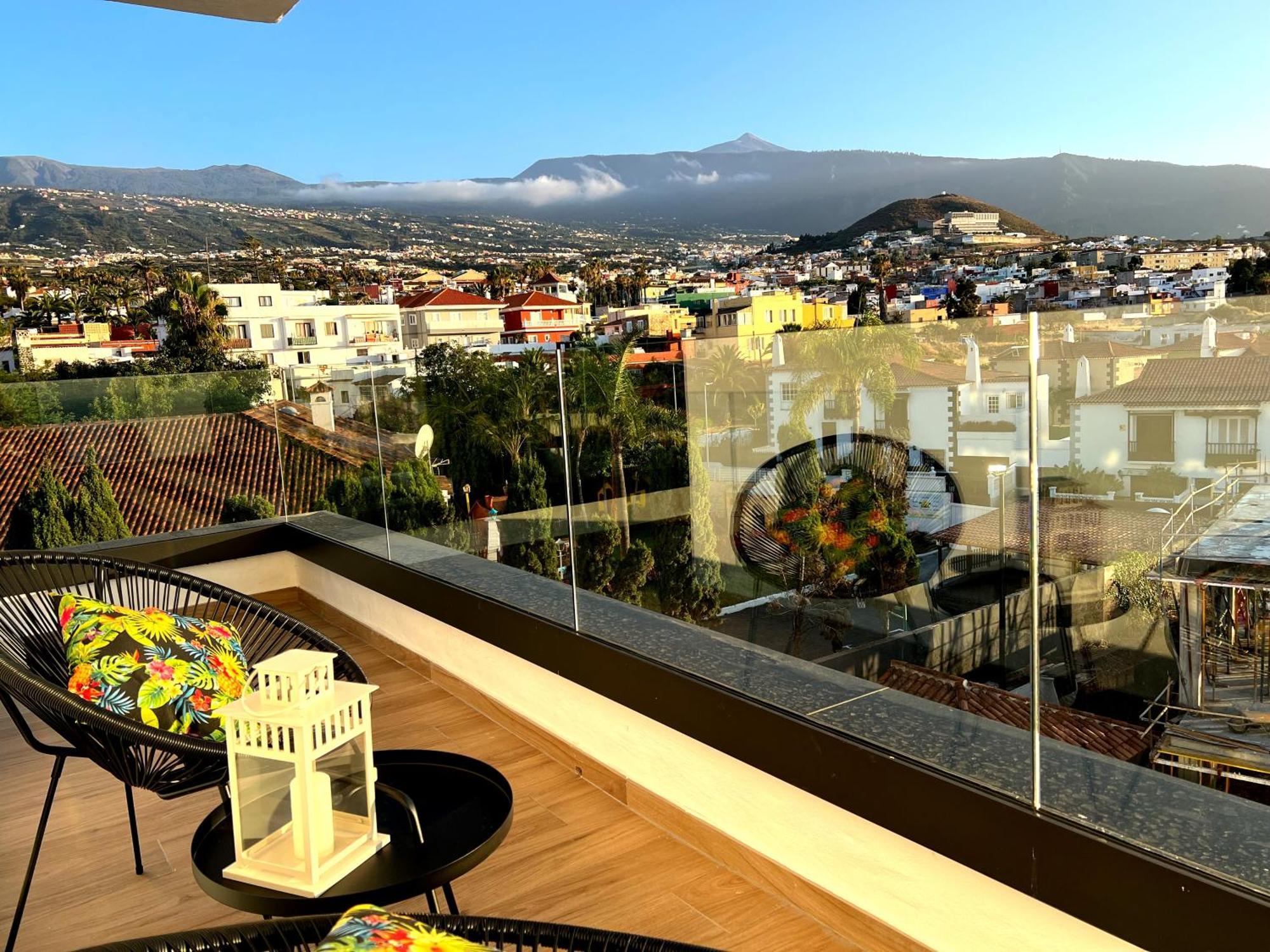Lujoso Apartamento Completo, Piscina, Terraza Con Vistas Al Teide Puerto de la Cruz  Esterno foto