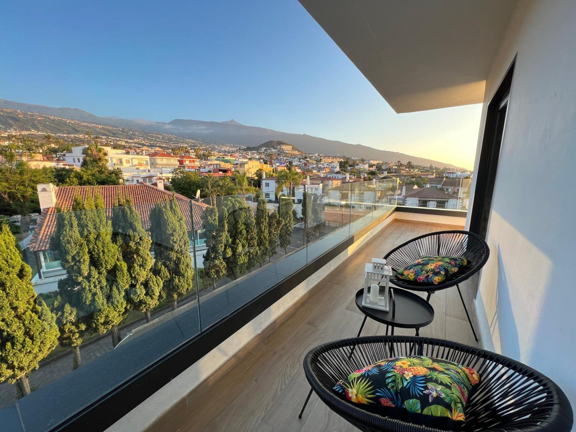 Lujoso Apartamento Completo, Piscina, Terraza Con Vistas Al Teide Puerto de la Cruz  Esterno foto